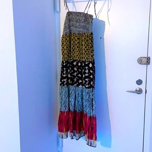 Unique Summer Maxi Dress - African Pattern